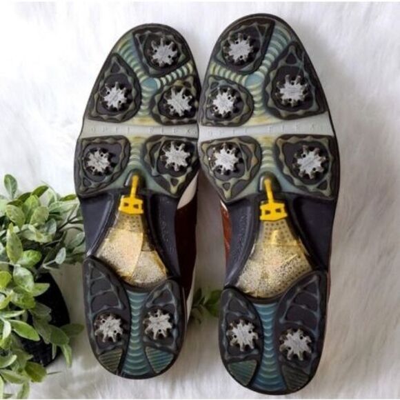 Footjoy Gel Fusion Golf Shoes Size 12 Opti-Flex IntelliTemp White Outdoor Mens - Picture 11 of 13